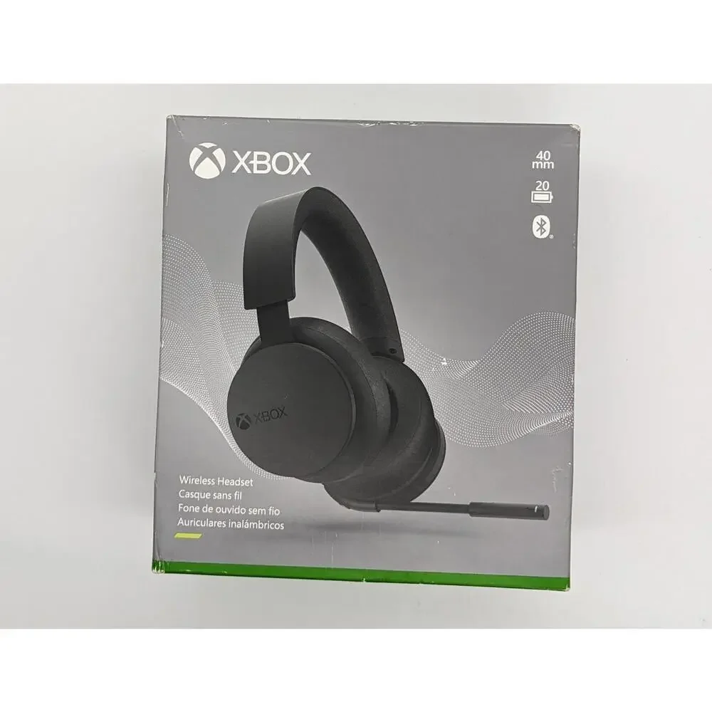 Microsoft Xbox Wireless Headset 2065 - Black READ - Broken R Ear Connect